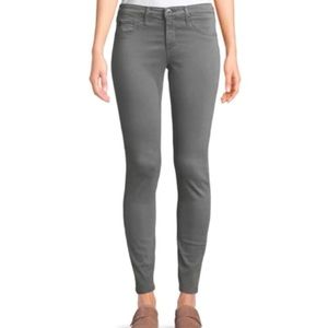 AG Adriano Goldschmied Grey 'The Legging' Jeans